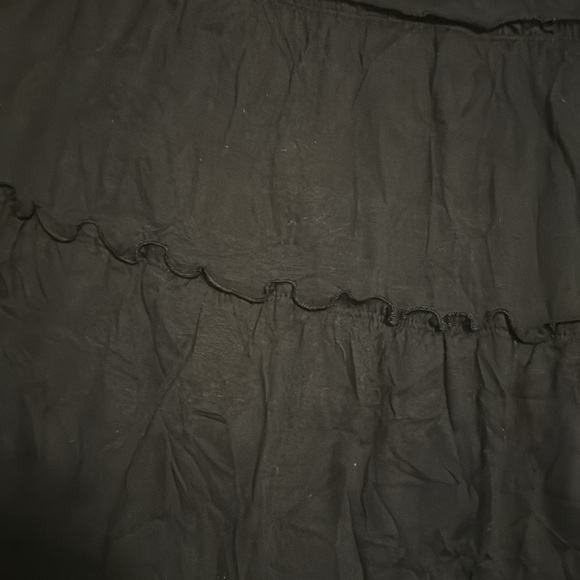 Black Knee Length Skirt by AGB - Size Medium - Picture 2 of 5